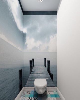 Красивый дизайн туалета