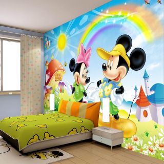 Детская комната в стиле микки маус