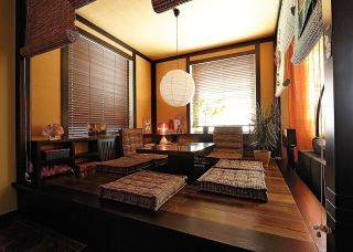 Японский стиль в интерьере кухни