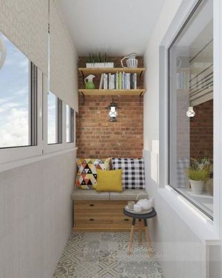 Узкий балкон дизайн интерьера
