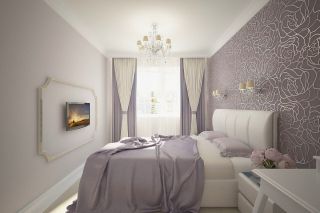 Дизайн полукруглой спальни