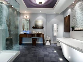 Крутой дизайн ванной комнаты