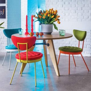 Цветные кухонные столы