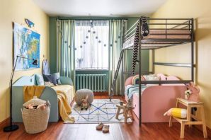 Дизайн комнаты для разнополых детей разного возраста