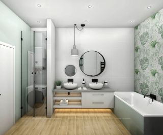 Квадратная ванная комната с туалетом дизайн