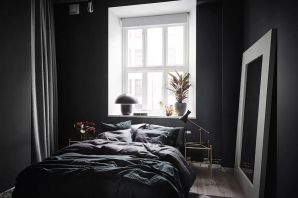 Темная комната дизайн спальни