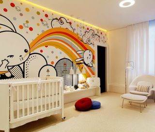 Шикарный дизайн детских комнат