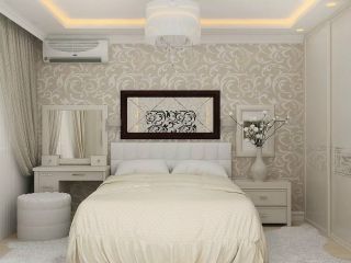 Спальня со светлой мебелью дизайн интерьера