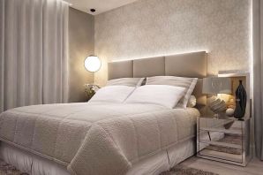 Свет в спальне дизайн