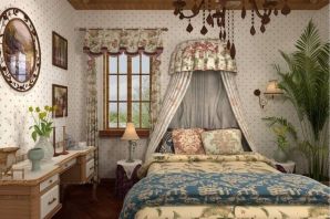 Интерьер спальни прованском стиле