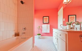 Цветовая гамма ванной комнаты