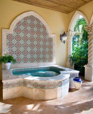 Дизайн ванны в марокканском стиле