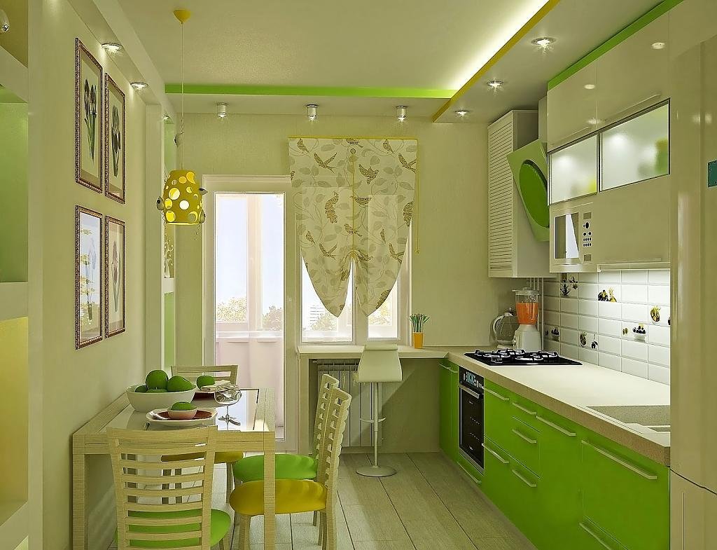 Кухни зеленого цвета (54 фото). Дизайн, оформление