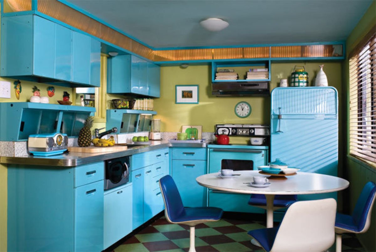 Кухня в стиле 60х