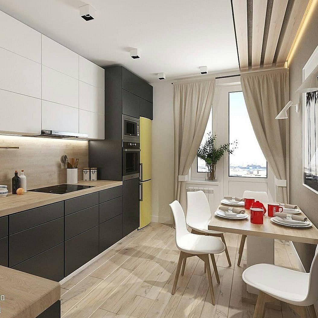 Дизайн кухни 11 квадратных метров: особенности интерьера