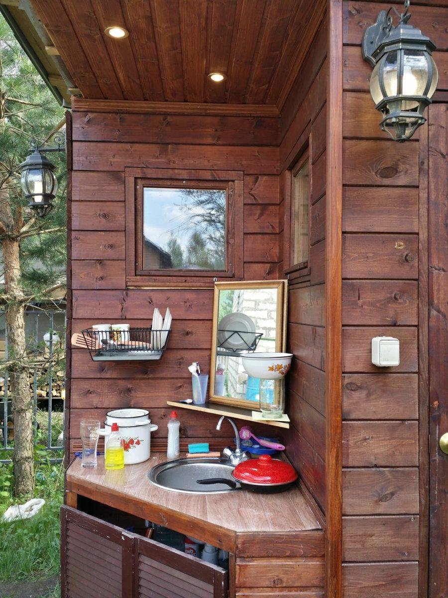 Кухни на дачу