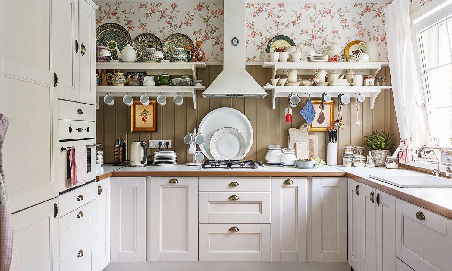 Маленькая кухня в стиле прованс — французский шик на 40 фото