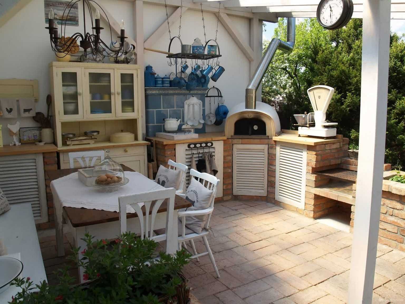 Летняя кухня на даче - от идеи до воплощения