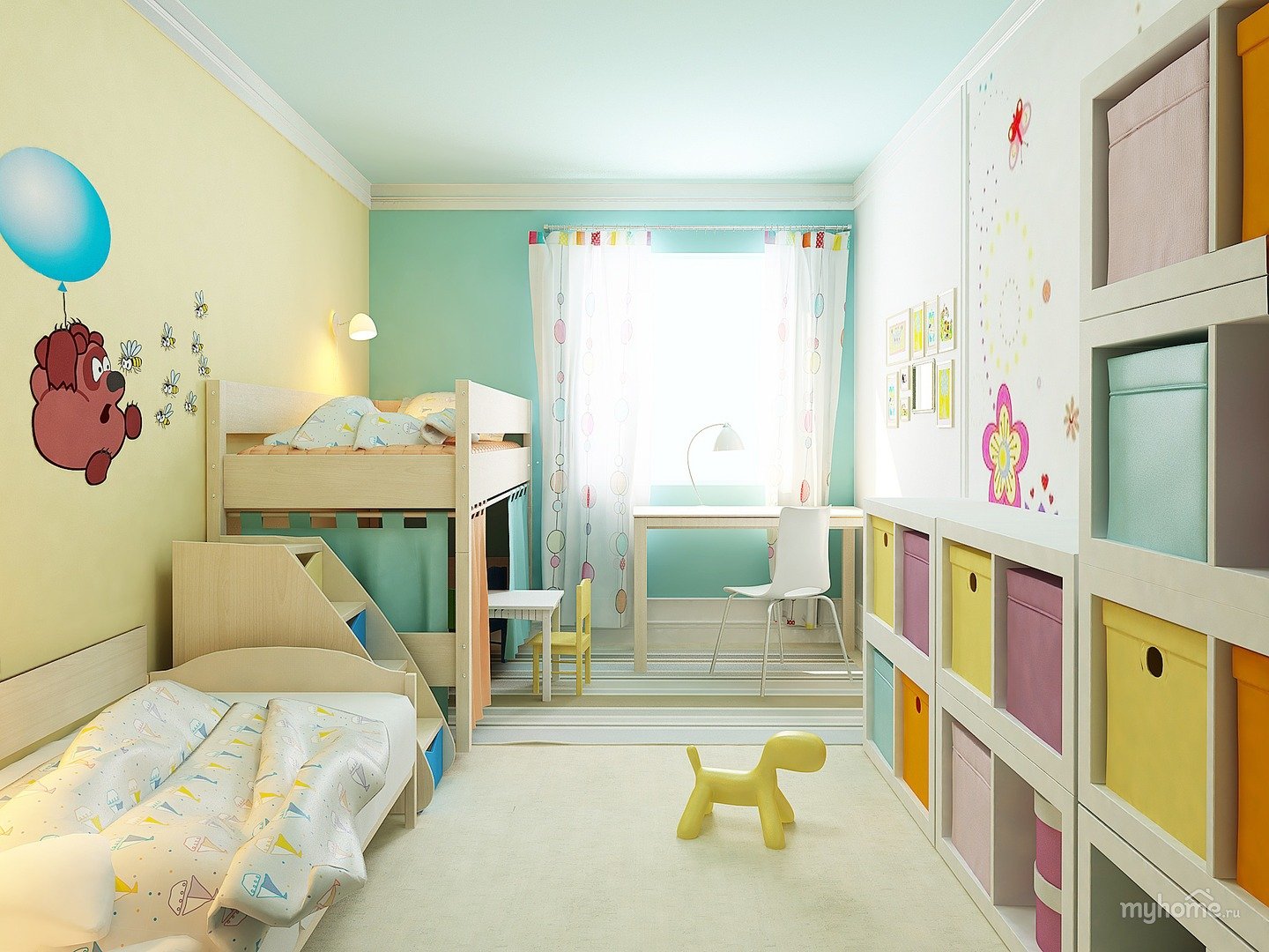 Комната молодой мамы. Детская комната для Дочки. Планировка комнаты для двоих детей. Комната мамы и ребенка. Детская для двух дочек.
