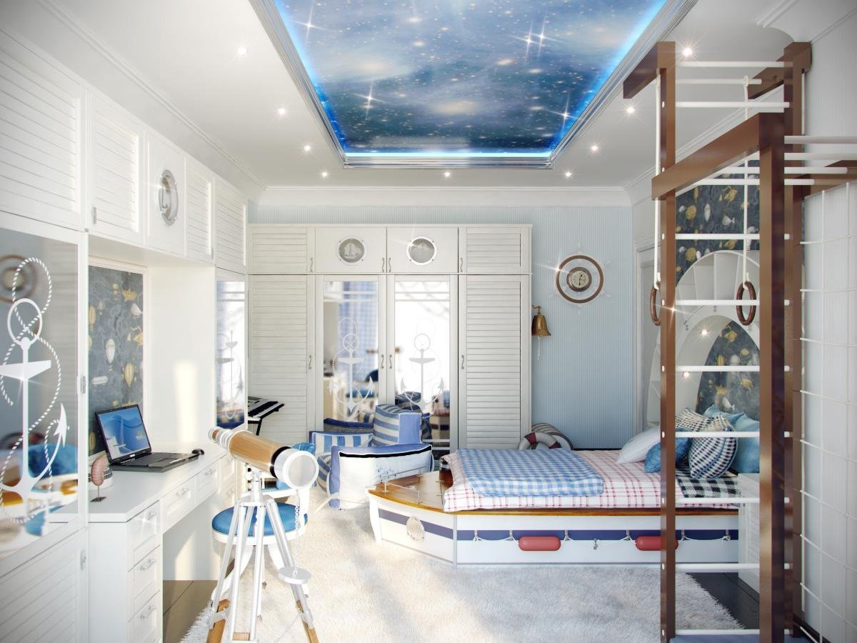 Красивые комнаты для мальчиков