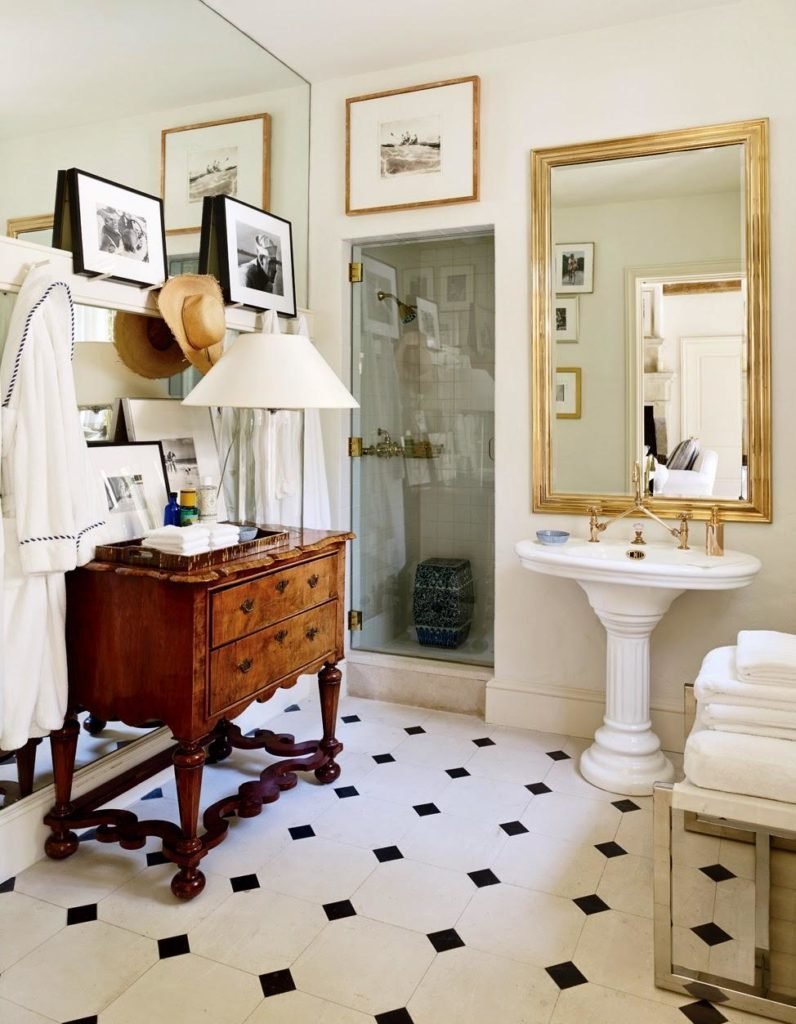 Комната в стиле ретро