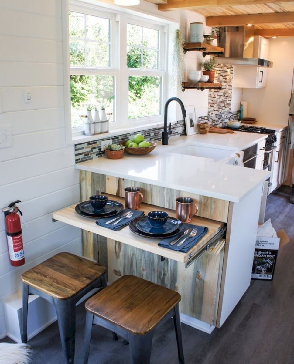 Кухня в дачном домике