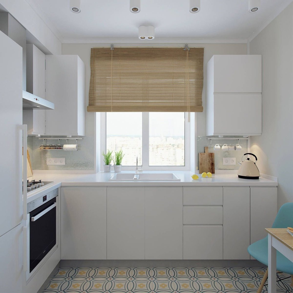 Мойка в подоконнике на кухне