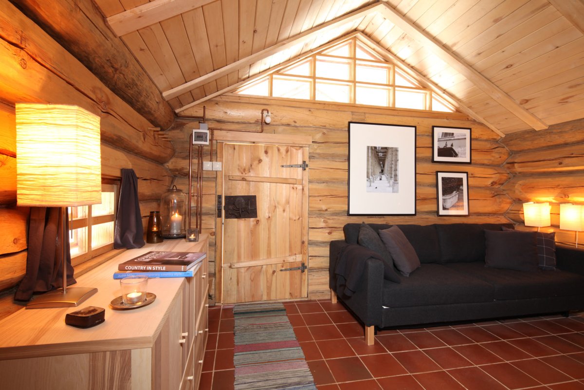 Баня с комнатой для проживания