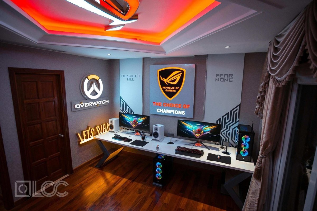 Геймерская комната для подростка