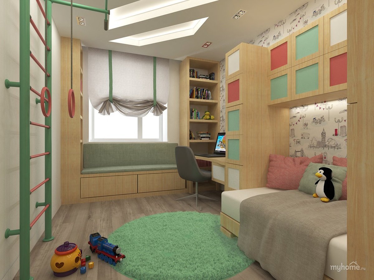Детская комната в панельном доме