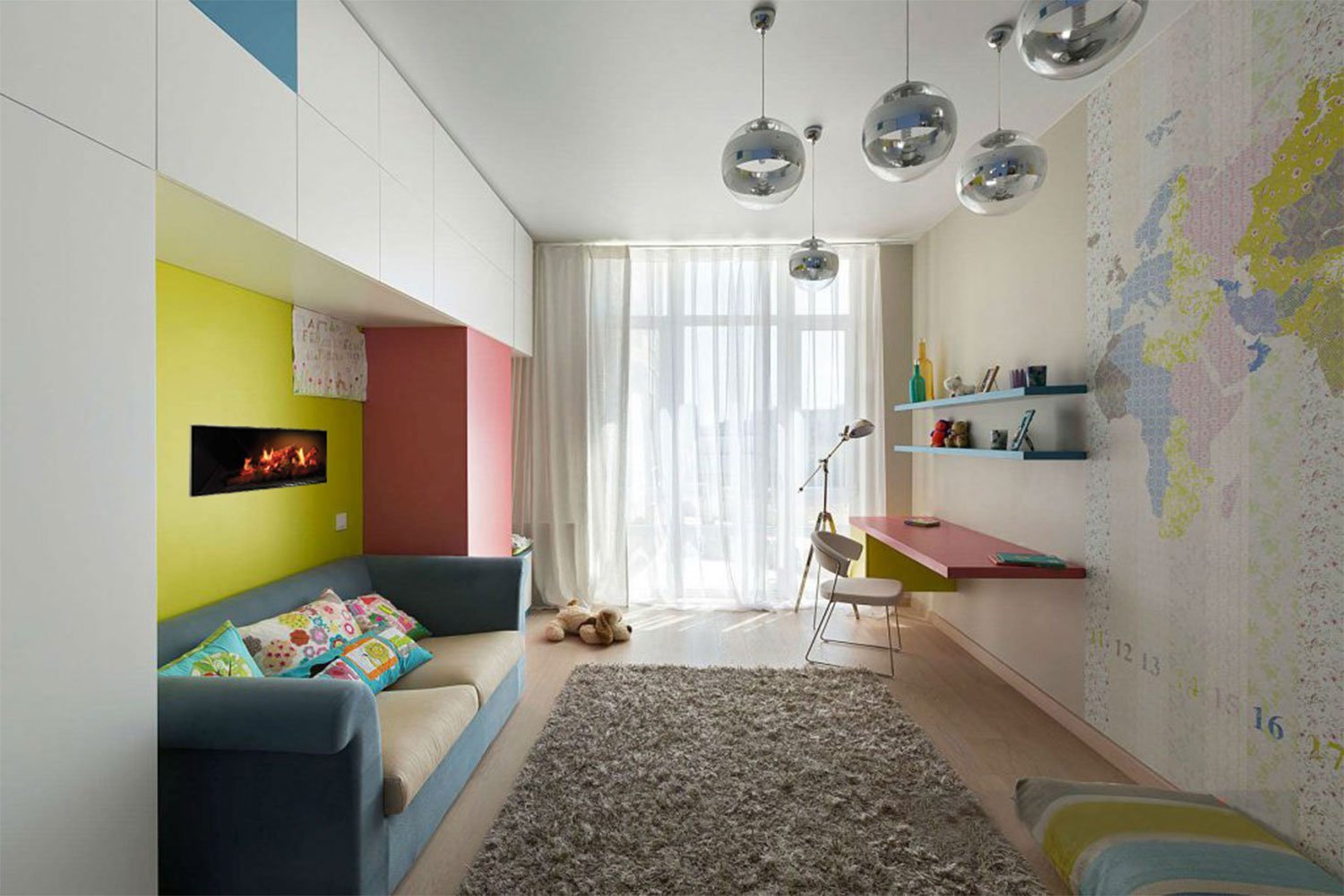 Дизайн интерьера узкой длинной комнаты – правило оформления дизайна вытянутого помещения.