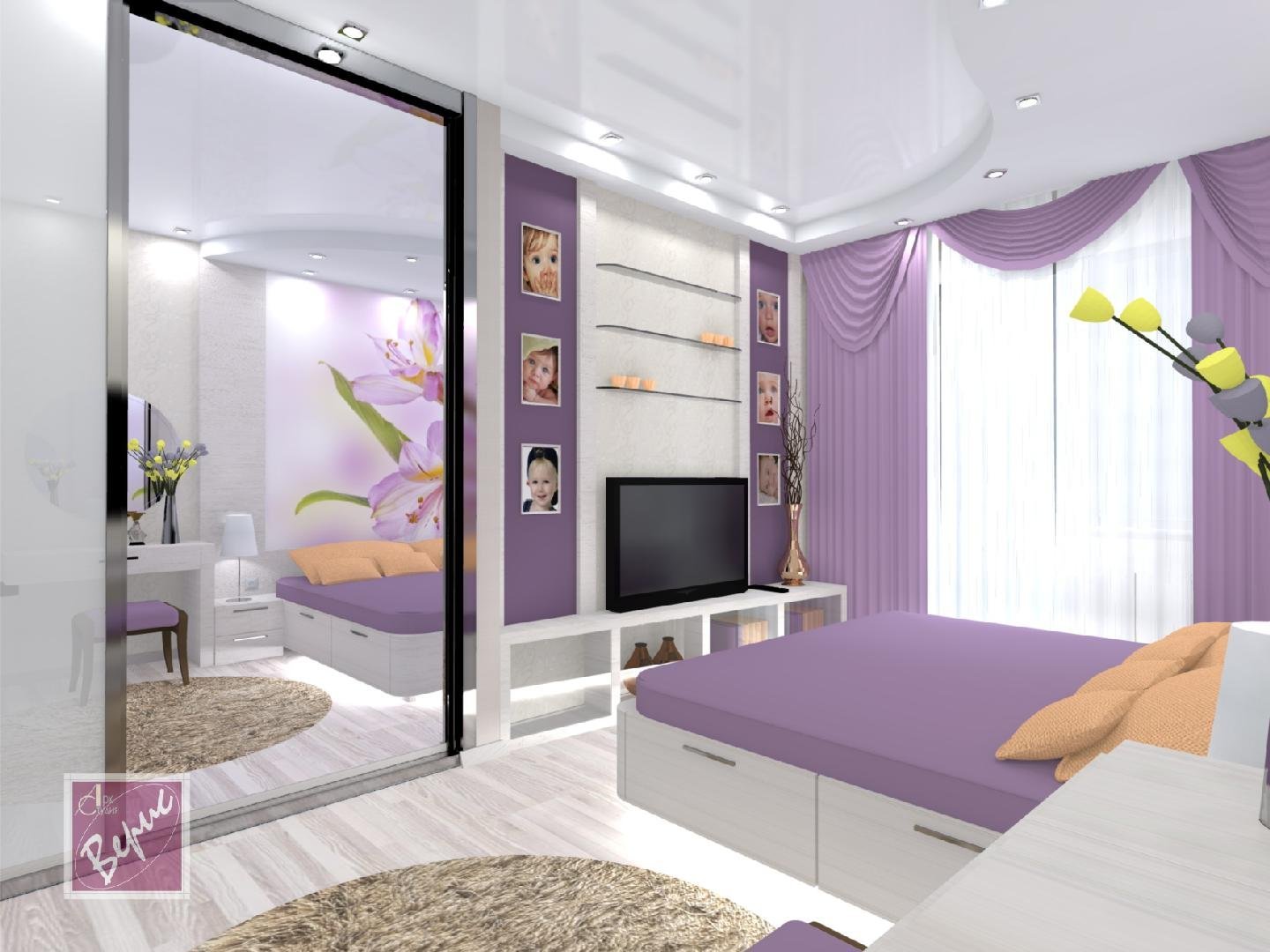 Дизайн интерьера комнаты подростка