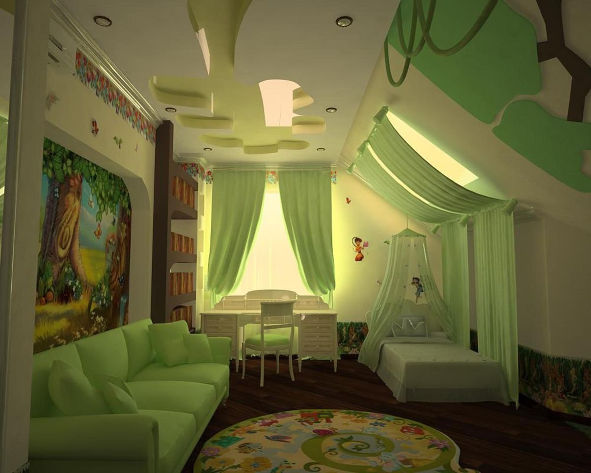 детская комната дома дизайн