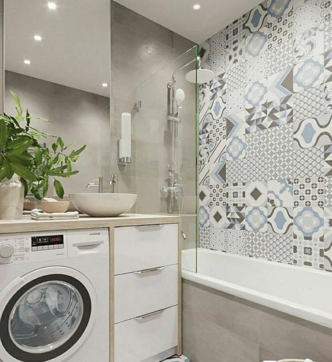 Небольшая ванная комната