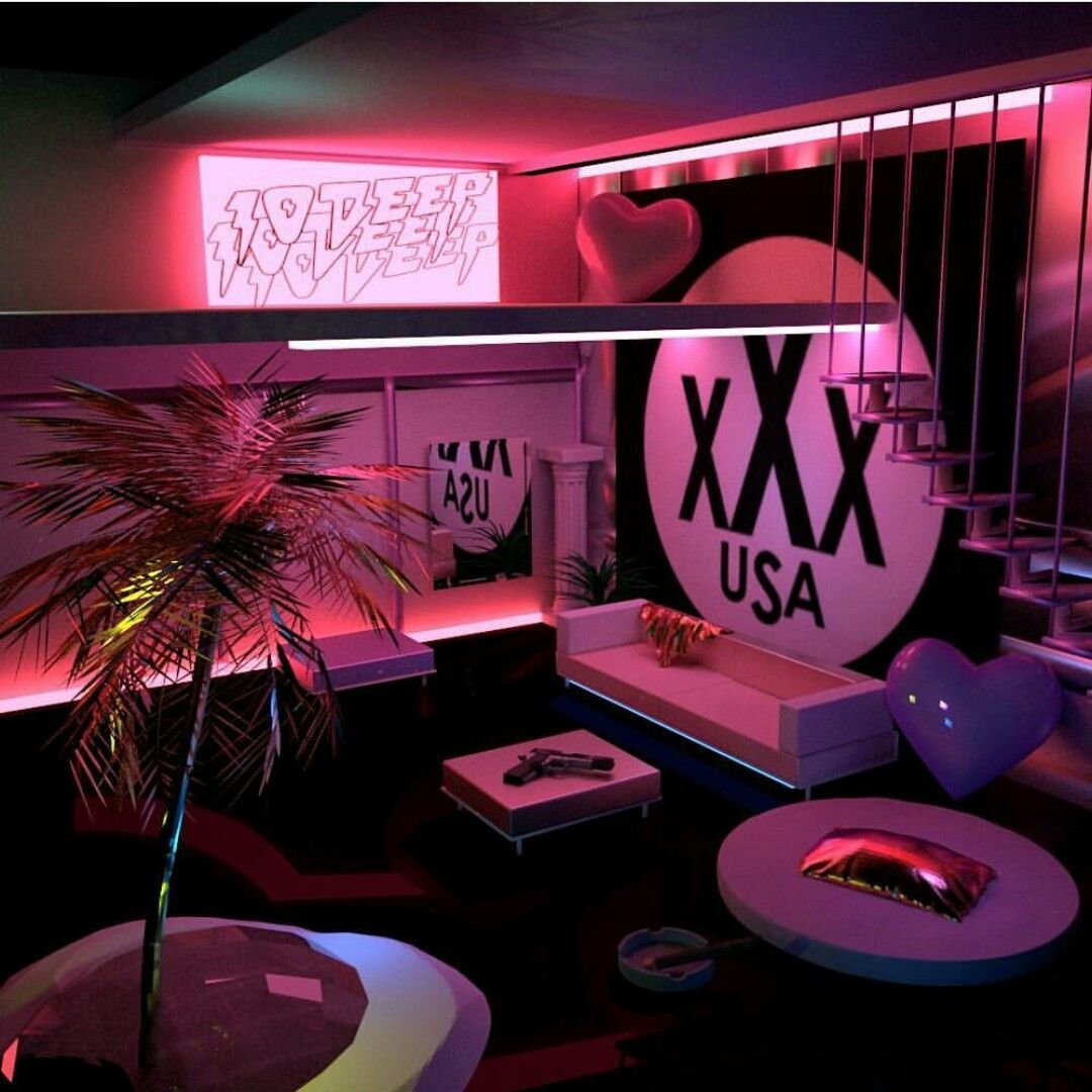 Неоновая комната