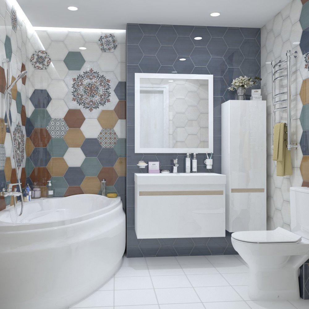 Керамическая плитка Керама Марацци для ванной комнаты