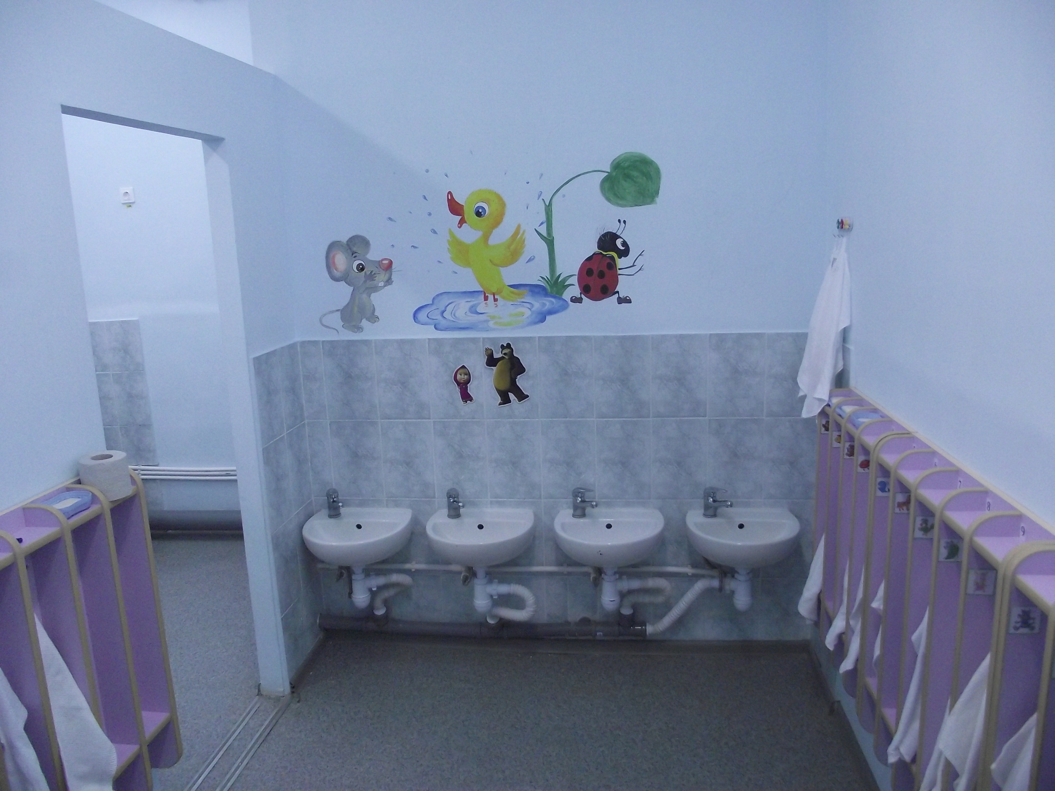оформление туалетной комнаты в детском саду своими руками