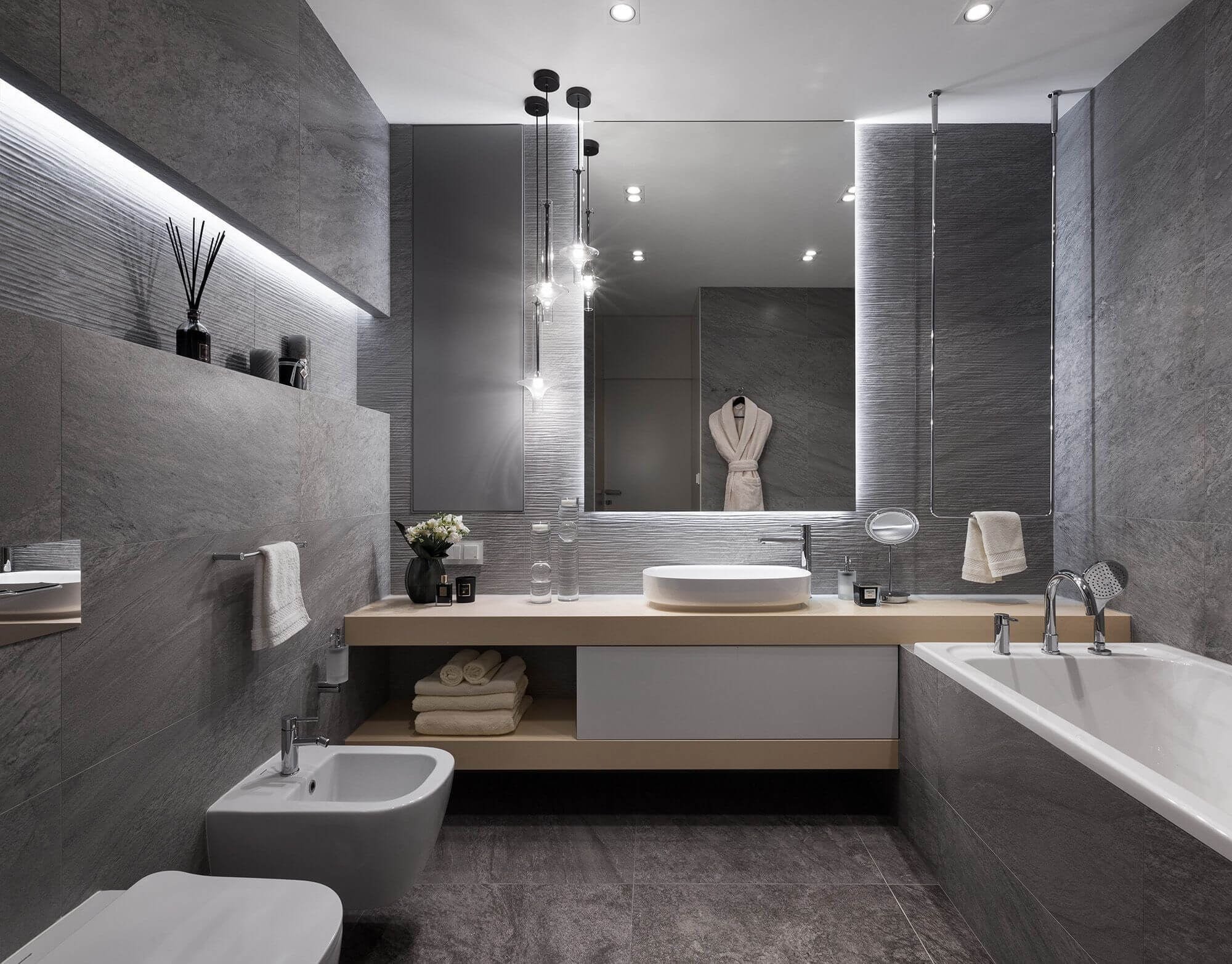 Дизайн ванной комнаты пик