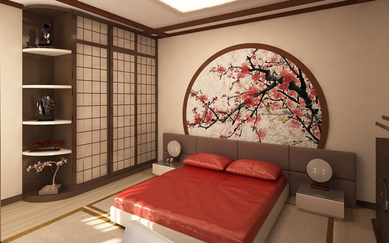 японский стиль комнаты для подростка