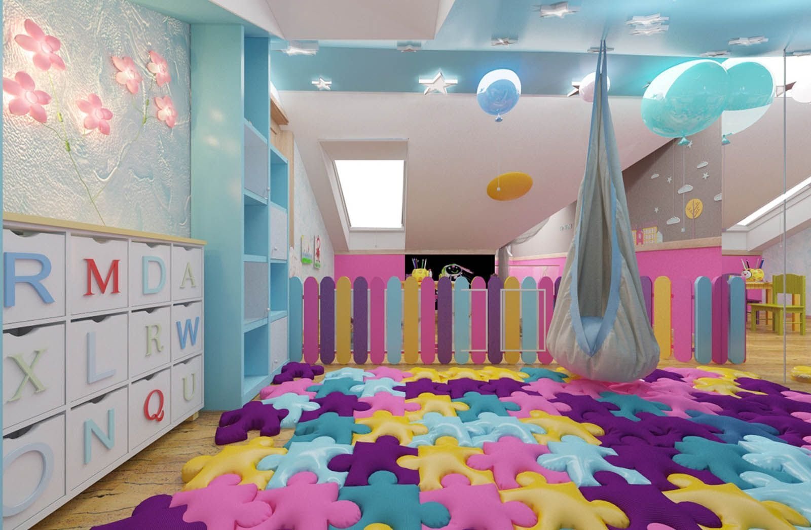 Оформление игровой комнаты в детском саду (72 фото)