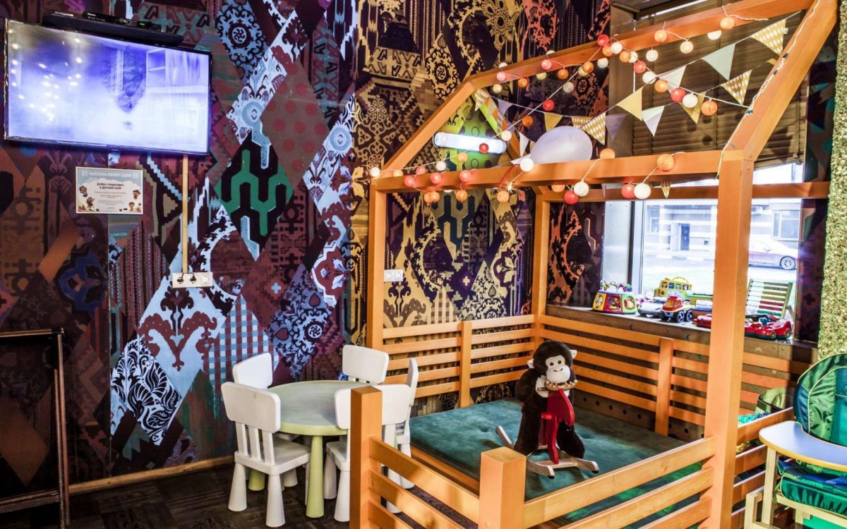 Чайхона с детской комнатой