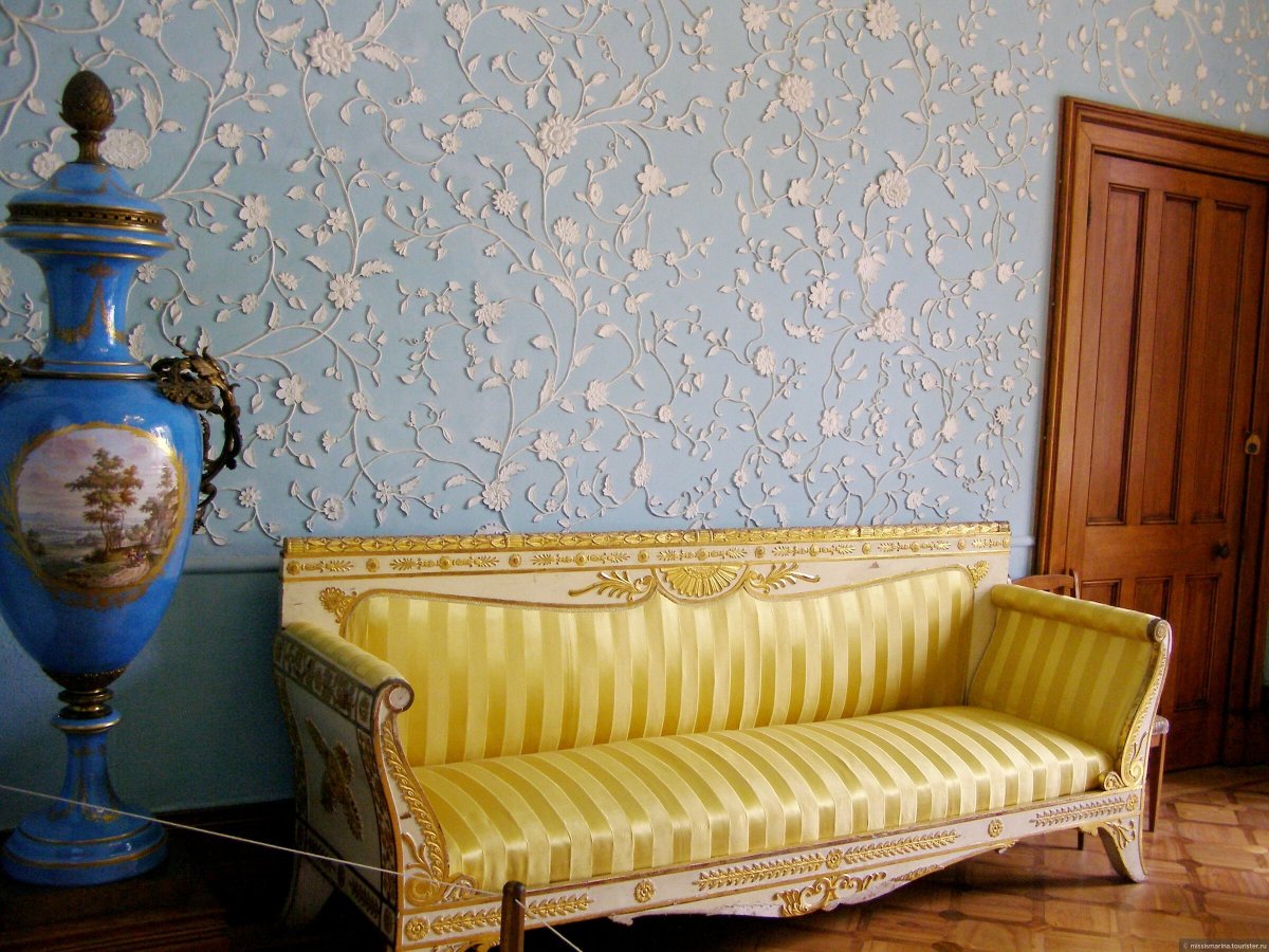 Воронцовский дворец голубая комната