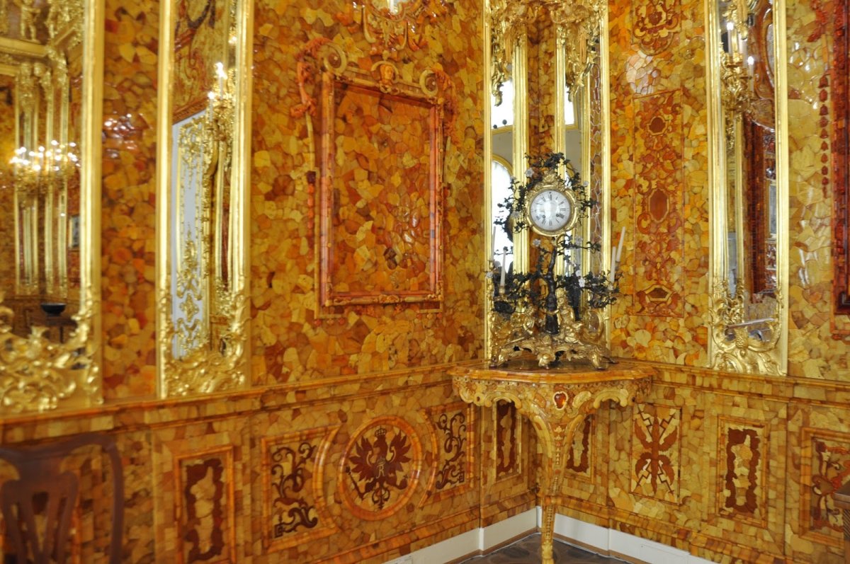 Янтарная комната в эрмитаже