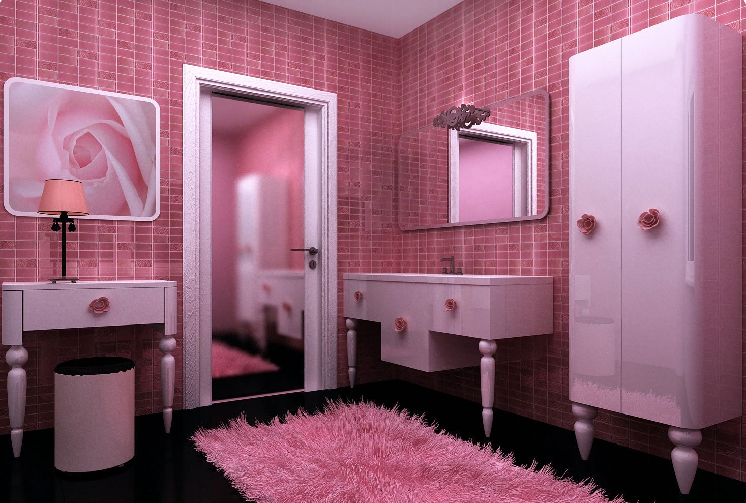 Тренды 2023: розовый цвет в ванной комнате — как использовать и с чем сочетать