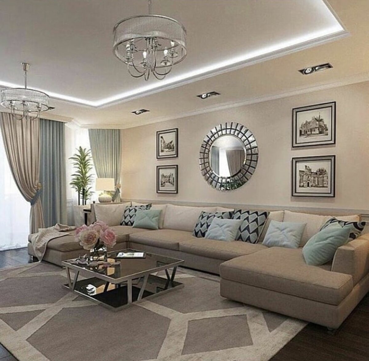 Интерьер гостиной