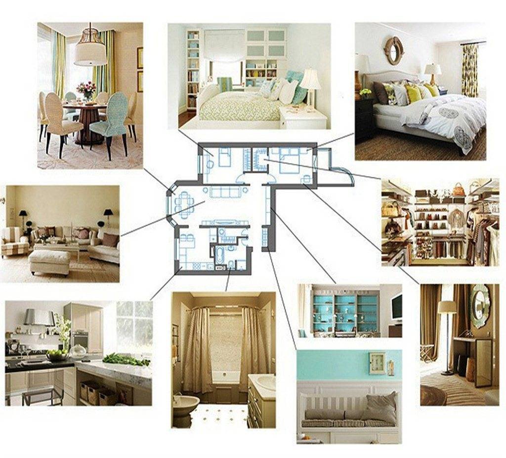 Гостиная-спальня 15м2 икея