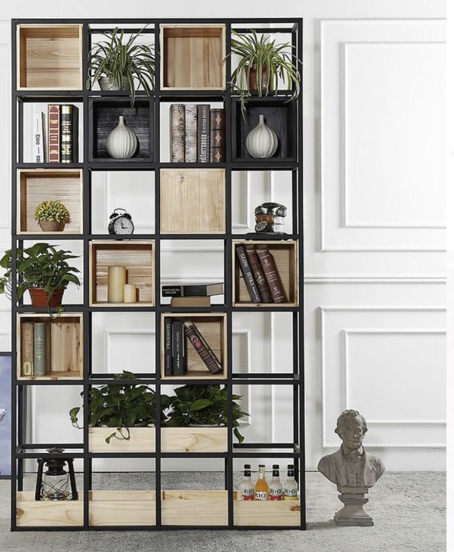 Стеллаж a4000021 Frankwell Brown/Black