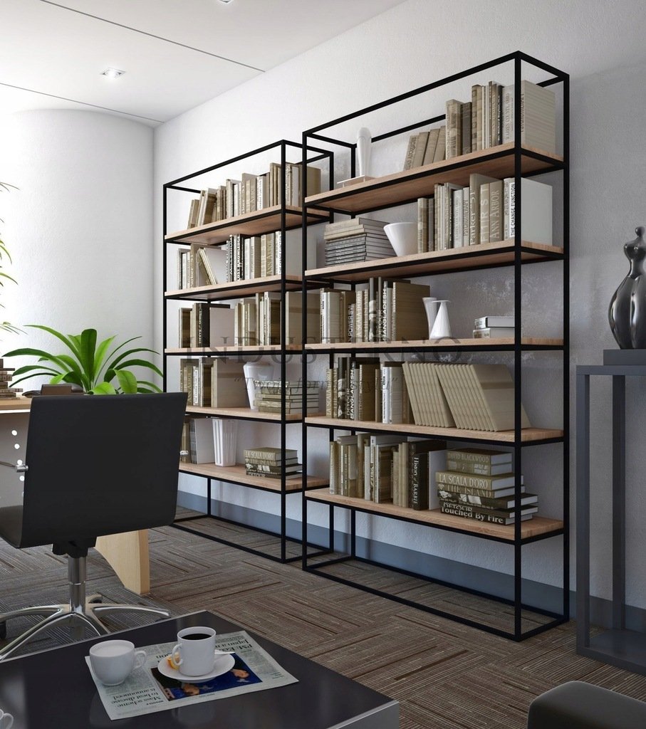 Стеллаж книжный лофт