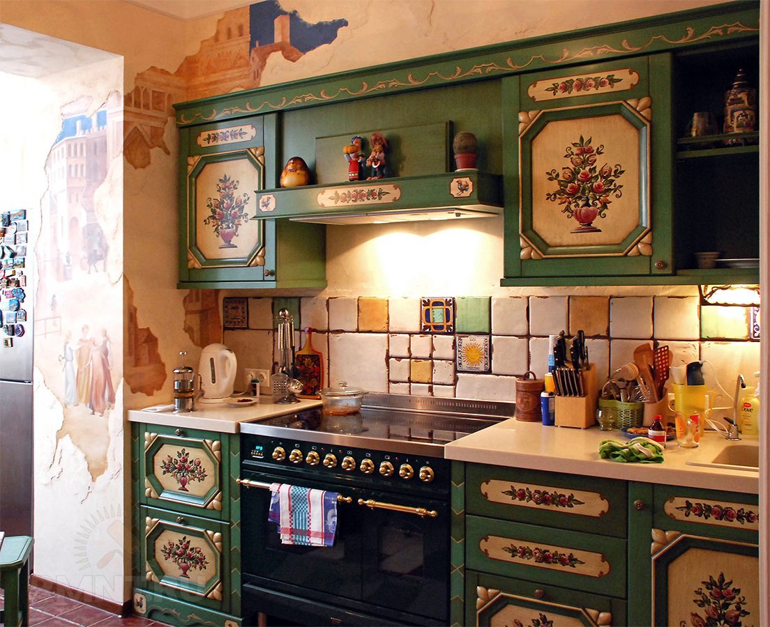 Фото как обновить кухонный гарнитур (78 фото)
