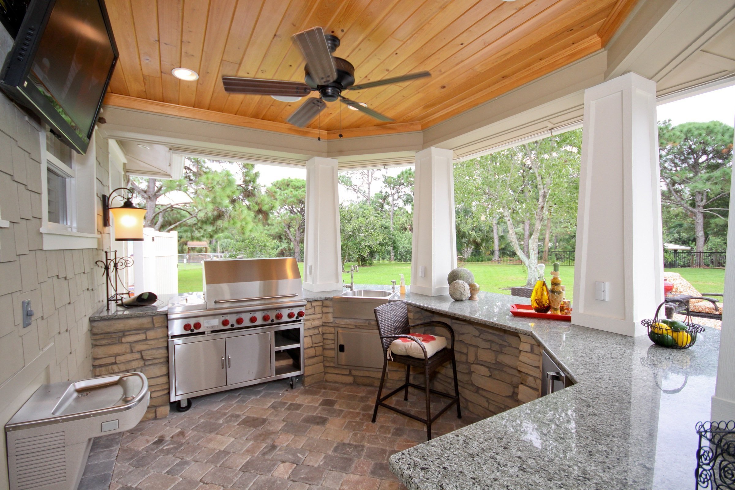 Летняя кухня на даче — Как обустроить? 220+ (Фото) Проектов дизайна своими руками